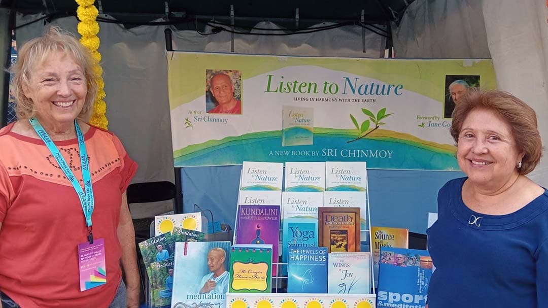 Listen the Nature booth at Miami Book Fair 2025