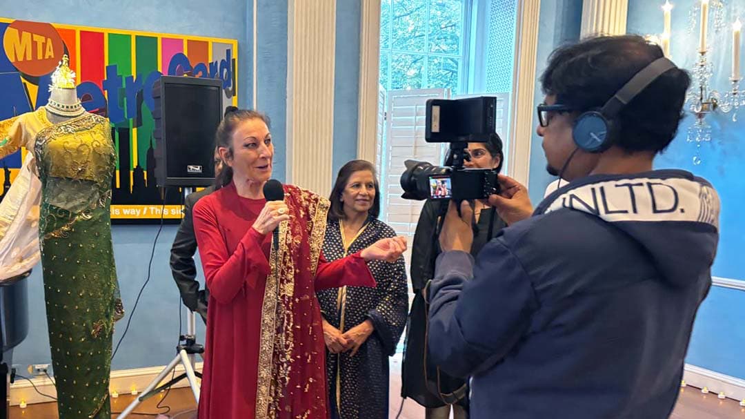 The occasion was covered by ITV Gold